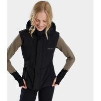 Chaleco acolchado sin mangas de equitación para mujer Horse Pilot Frost