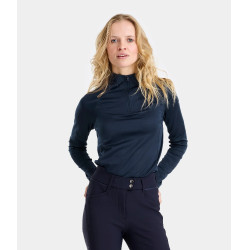 Camiseta térmica de equitación Horse Pilot para mujer Marino Azul marino