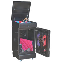 Baúl vertical con ruedas La Gée Negro