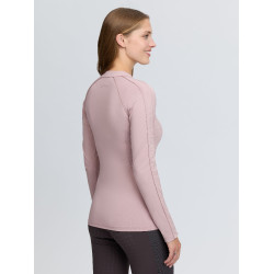 Capa base de manga larga Lisa LeMieux mujer Rosa silvestre Negro Capa base de manga larga Lisa LeMieux mujer Rosa silvestre Negro