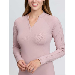 Capa base de manga larga Lisa LeMieux mujer Rosa silvestre Negro Capa base de manga larga Lisa LeMieux mujer Rosa silvestre Negro