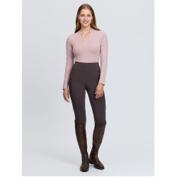 Capa base de manga larga Lisa LeMieux mujer Rosa silvestre Negro Capa base de manga larga Lisa LeMieux mujer Rosa silvestre Negro