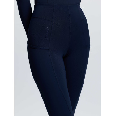 Pantalón de montar tipo pull-on Naomi alto en azul marino LeMieux mujer Pantalón de montar tipo pull-on Naomi alto en azul marino LeMieux mujer