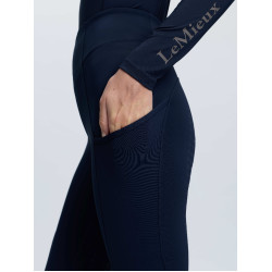 Pantalón de montar tipo pull-on Naomi alto en azul marino LeMieux mujer Pantalón de montar tipo pull-on Naomi alto en azul marino LeMieux mujer