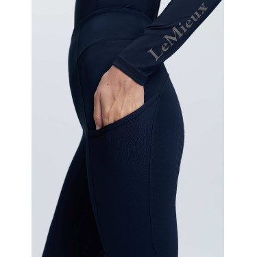 Pantalón de montar tipo pull-on Naomi alto en azul marino LeMieux mujer Pantalón de montar tipo pull-on Naomi alto en azul marino LeMieux mujer