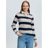 Camiseta de rugby Sloane Stripe LeMieux mujer