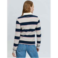 Camiseta de rugby Sloane Stripe LeMieux mujer