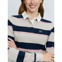 Camiseta de rugby Sloane Stripe LeMieux mujer