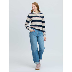 Camiseta de rugby Sloane Stripe LeMieux mujer