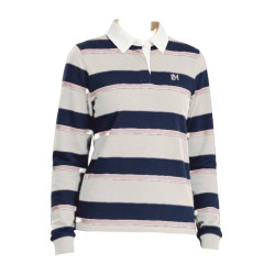 Camiseta de rugby Sloane Stripe LeMieux mujer
