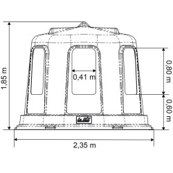 Comedero Hexagonales RPE GM La Gee