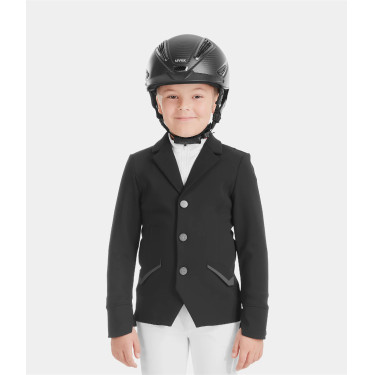 Chaqueta de concurso Aerotech Horse Pilot niño Negro