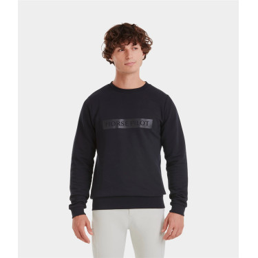 Sudadera Horse Pilot hombre Team Azul grafito