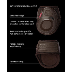 Bota de menudillo Compliant negra LeMieux Negro