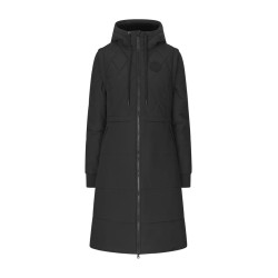 KLMary Abrigo impermeable acolchado para mujer Kingsland