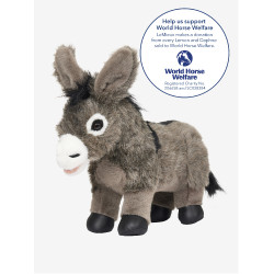 Mini Poni LeMieux Donkey daphne Burro Daphne Blanco