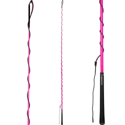 Chambrière telescópica equitación Waldhausen con grip golf