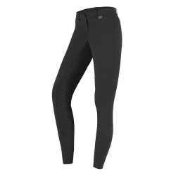 Pantalón de equitación ELT Micro Sport silicona Negro