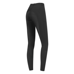 Pantalón de equitación ELT Micro Sport silicona Negro