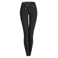 Pantalón de equitación ELT Micro Sport Pro Silikon Negro