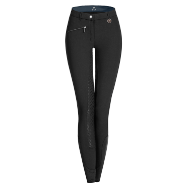 Pantalón de equitación con culera de silicona
