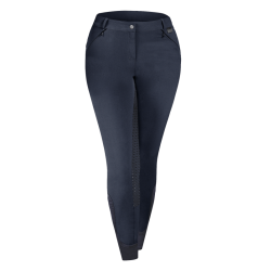Pantalón de equitación ELT Dahlia Silicona Azul nocturno Pantalón de equitación ELT Dahlia Silicona Azul nocturno