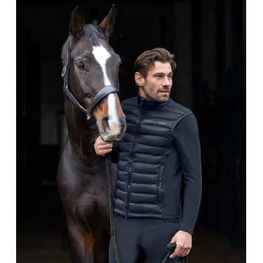 Chaleco sin mangas ELT softshell Maine hombre Azul profundo