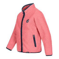 Chaqueta polar ELT Lucky Lana para niño Rosa roja / corazón de la suerte
