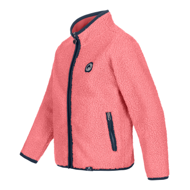 Chaqueta polar ELT Lucky Lana para niño Rosa roja / corazón de la suerte