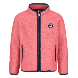 Chaqueta polar ELT Lucky Lana para niño Rosa roja / corazón de la suerte