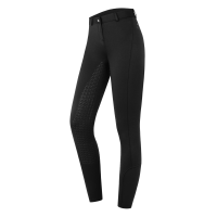 Pantalón de equitación térmico ELT Essential con silicona para mujer Negro