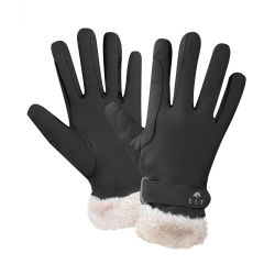 Guantes de equitación ELT Saint Moritz Negro Guantes de equitación ELT Saint Moritz Negro