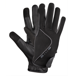 Guantes de equitación ELT Maxim hombre Negro