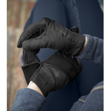 Guantes de equitación invierno con cierre magnético