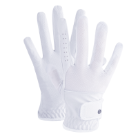 Guantes de equitación ELT Estelle Blanco