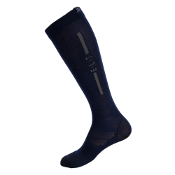 Calcetines de equitación unisex de merino ELT Azul profundo Calcetines de equitación unisex de merino ELT Azul profundo