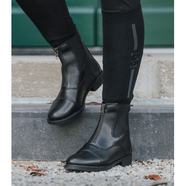 Botines de equitación Jodhpur de cuero ELT