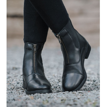 Botines de equitación Jodhpur de cuero ELT