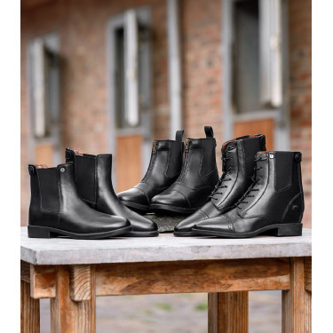 Botines de equitación Jodhpur de cuero ELT