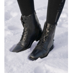 Botines con cordones ELT Belfort invierno Negro