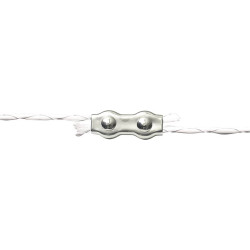 Empalme cuerda Lacmé inox Ø 6 mm por 5 Empalme cuerda Lacmé inox Ø 6 mm por 5