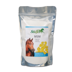 Suplemento equino MSM para articulaciones y cascos