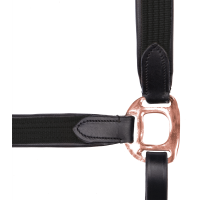 Cabezada Star Mix Negro / oro rosado