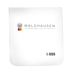 Juego de números ovalados Waldhausen con elásticos Blanco