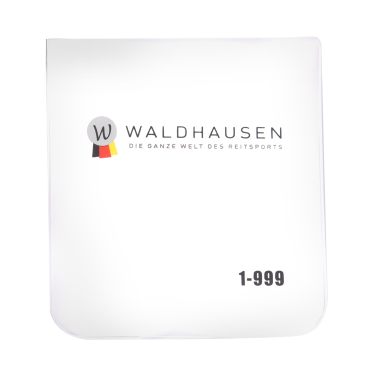 Juego de números ovalados Waldhausen con elásticos Blanco