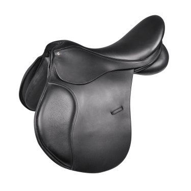 Silla mixta Waldhausen de cuero Comfort para pony Negro Silla mixta Waldhausen de cuero Comfort para pony Negro
