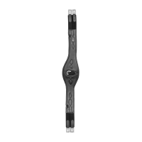 Cinchón Waldhausen de cuero Comfort Negro