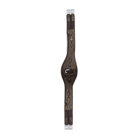 Cinchón Waldhausen de cuero Comfort Negro
