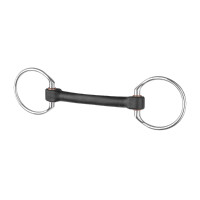 Muserola con oliva Beris Pure anillo 7,5 cm extra suave Extra suave Negro