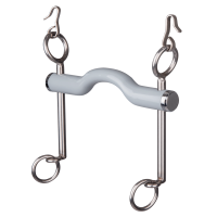 Bocado de doma Beris con paso de lengua ergonómico